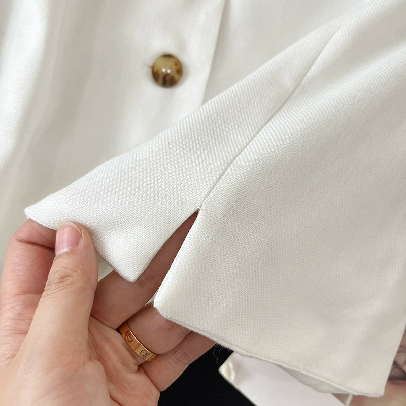 Foreign Trade Women's Clothing Original Tail Single Cut Label Genuine Casual Linen