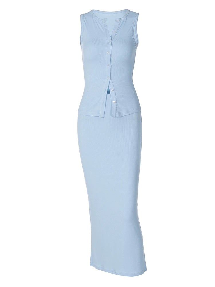 Women's Fashion Style Single-Breasted over-the-Knee Fashion Suit