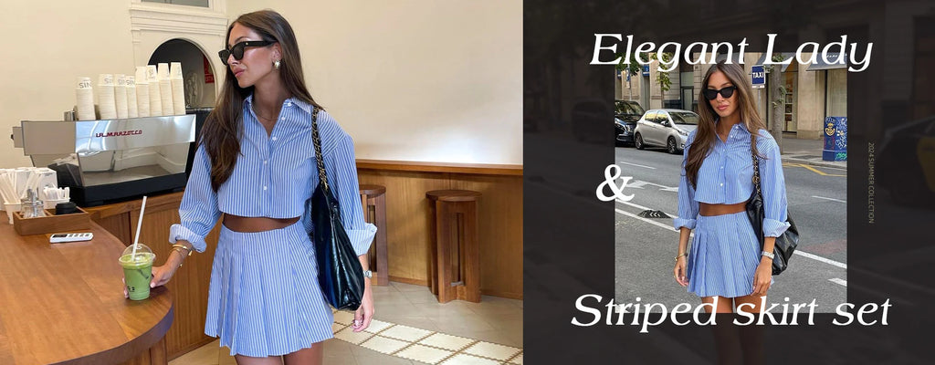 Oymimi Casual Purple Two Piece Set For Women Fashion V-Neck Sleeveless Tank Tops And Pockets Straight Ankle-Length Skirts Sets