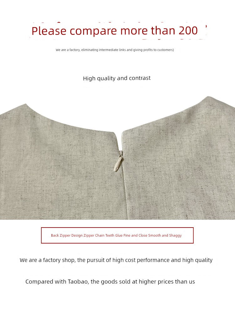 Sleeveless Short High Waist Slit Skirt Casual Vest