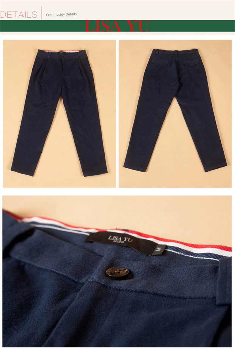 Casual Silm Slimming and Short Retro Woolen Vest